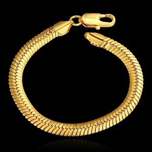 Pulsera de Hombre Chapada en Oro de Diseño Simple al por Mayor, Estilo <span class=keywords><strong>Salman</strong></span> <span class=keywords><strong>Khan</strong></span> - Product Image 4