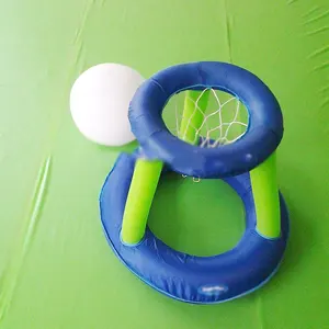 Customized inflatable beach football goal,kids inflatable pool goal game