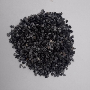 Pierre concassée noire pour aménagement paysager, gravier pour la construction, gravier noir - Product Image 1