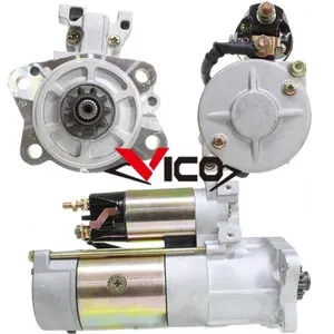 24V Starter Motor 32B66-20100 M8T60371 M8T60372 M8T60373 Fits Cat Mitsubishi Lift Truck With S6S S6E Diesel