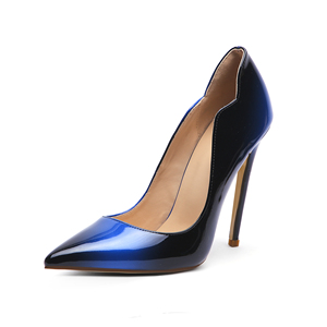 Chengdu Manifattura di Grande Formato 4 di Colore DELL'UNITÀ di ELABORAZIONE di Brevetto <span class=keywords><strong>Tacchi</strong></span> A Spillo Pompe <span class=keywords><strong>Scarpe</strong></span> Da Donna - Product Image 4
