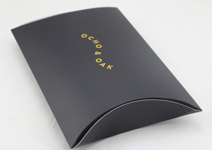 <span class=keywords><strong>2025</strong></span> ouv tùy chỉnh tái chế nâu kraft giấy hộp gối với logo in - Product Image 5