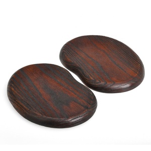 Plato Grande para Aperitivos, Diseño Creativo Vintage, Hecho a Mano con Madera de <span class=keywords><strong>Catalpa</strong></span>, Ecológico, Forma de Anacardo, 100 Piezas, Recubierto de Laca - Product Image 5