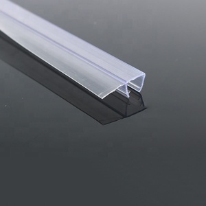 แถบปิดผนึกพีวีซีใสกันลมกันน้ำพร้อมก้านสำหรับห้องอาบน้ำกระจก - Product Image 6