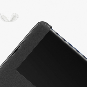 Slim Auto Sleep Wake Cuoio di Vibrazione Smart View Window Copertura Della Cassa Del Telefono Per <span class=keywords><strong>Huawei</strong></span> Compagno di <span class=keywords><strong>20</strong></span> X Caso - Product Image 3