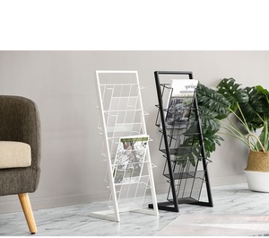 Metallo di giornali e riviste del basamento display <span class=keywords><strong>rack</strong></span> scaffale - Product Image 1
