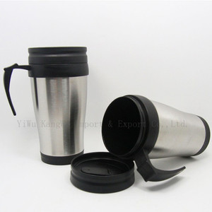 Doble pared de vacío de acero inoxidable aislado de viaje taza de café de boca ancha con BPA <span class=keywords><strong>gratis</strong></span> - Product Image 4