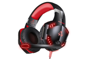 Nuevo HUNTSPIDER V9 Auriculares estéreo para videojuegos con cancelación de ruido, micrófono, luz LED para PS4 audio volume - Product Image 3