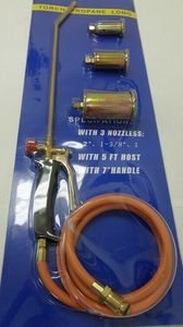 Brûleur de mauvaises herbes à Propane, nouveau modèle, torche Portable, brûleur de feu, fusion de glace, avec buses - Product Image 3