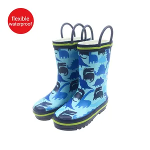 Фантастический дождь загрузки обуви галоши водонепроницаемый дождь сапоги и ботинки для девочек детей