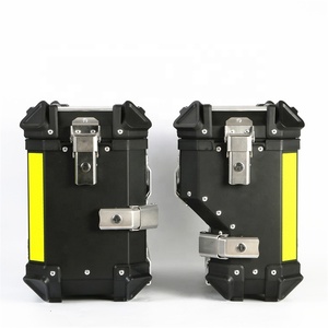Maletas Laterales de Motocicleta de Aluminio Negro de Alta Calidad para <span class=keywords><strong>BMW</strong></span> - Product Image 1
