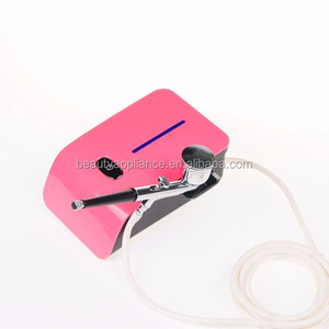 Airbrush makeup kit with mini air compressor for cake decoration painting fingernail temporary tatto hobby art (BDA69300) - Product Image 2
