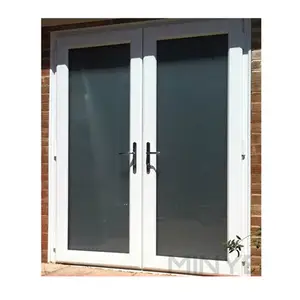 דלת זכוכית זכוכית חיצונית דלת זכוכית כפולה דלת מזוגגת דלת אטימה טובה - Product Image 1