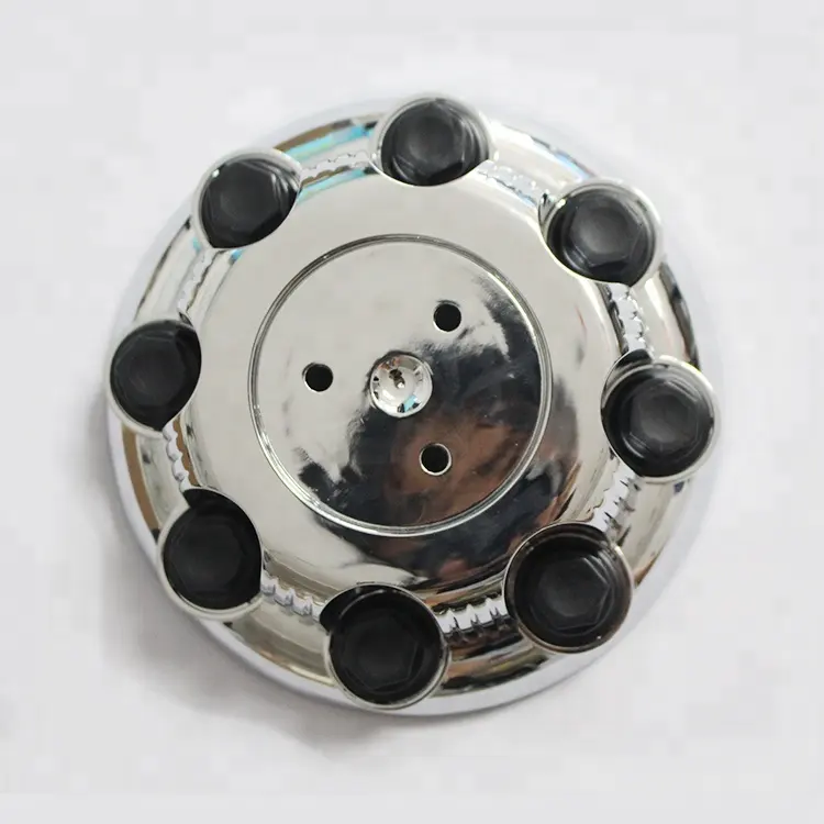ZPARTNERS سيارة الصلب hubcaps عجلة يغطي 8 ثقوب حافة يغطي ل GMC hubcaps