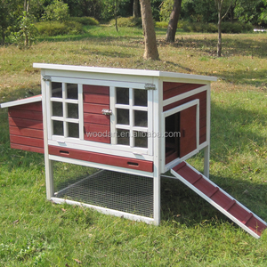 NUEVA cubierta plana móvil paquete gallinero pequeño animal <span class=keywords><strong>Casa</strong></span> de pollo - Product Image 1