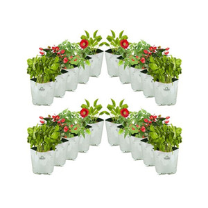 Bac de culture rond en <span class=keywords><strong>plastique</strong></span>, sacs de plantation verticaux, blancs parfaits pour le jardinage, offre spéciale - Product Image 6