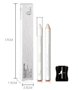 Correcteur de couleur du visage bâton correcteur fond de teint pour les lèvres maquillage couverture complète stylo correcteur longue durée cercle pour les yeux foncés cacher crayon