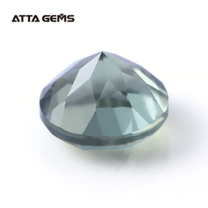 Coupe ronde De Haute Qualité #149 Tourmaline Laboratoire <span class=keywords><strong>Spinelle</strong></span> Synthétique <span class=keywords><strong>Spinelle</strong></span> Vert Pierres Précieuses En Vrac - Product Image 2