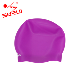 Logo personnalisé De Mode En Silicone <span class=keywords><strong>Blanc</strong></span> Imprimé Drôle Silicone <span class=keywords><strong>Bonnet</strong></span> De Bain - Product Image 1