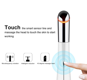 Sónico eléctrico ojos labio la eliminación de arrugas cara de bolígrafo Anti-envejecimiento ojo eléctrico del Massager del - Product Image 4
