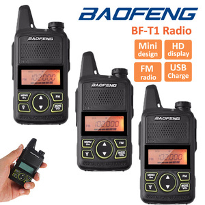 Radio bidirectionnelle miniature <span class=keywords><strong>Baofeng</strong></span>, radio FM, talkie-walkie portable, radio amateur portative <span class=keywords><strong>Baofeng</strong></span>, émetteur-récepteur HF, <span class=keywords><strong>Baofeng</strong></span> <span class=keywords><strong>BF</strong></span>-<span class=keywords><strong>T1</strong></span> pour enfants - Product Image 2