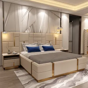 意大利风格卧室家具后现代豪华风格床