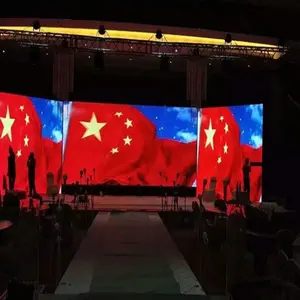 Stock 500x1000mm Cabinet P3.91 Giant Stage Rental Display Panel Outdoor Indoor LED Screen P2.6 P4.81 P2.976 for Events Show