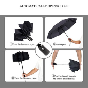 <span class=keywords><strong>Mort</strong></span> Sucre Crânes Fleurs <span class=keywords><strong>Parapluie</strong></span> Animal Auto Ouvrir Fermer Voyage Pliable Parapluies <span class=keywords><strong>de</strong></span> Pluie - Product Image 6