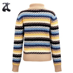 gros hiver femmes à tricoter <span class=keywords><strong>pull</strong></span> à <span class=keywords><strong>col</strong></span> roulé - Product Image 3
