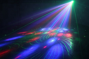 Disco RGB <span class=keywords><strong>Luna</strong></span> flor sistema láser patrón linternas led etapa de luz láser - Product Image 5