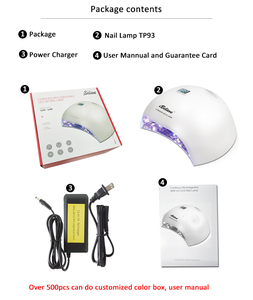 Lampe <span class=keywords><strong>UV</strong></span> LED professionnelle pour salon de manucure Ibelieve TP93 Cordless Pro Cure - Product Image 4