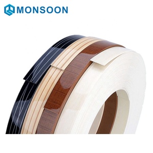 Alto brillante de PVC de grano de madera borde bandas que <span class=keywords><strong>se</strong></span>, precio de venta al por mayor de <span class=keywords><strong>la</strong></span> fábrica - Product Image 2