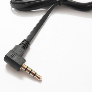 Right Angle 90 Degree End Bare Wire 3.5mm <strong>TRRS</strong> 4 Pole Plug <strong>Cable</strong> - Product Image 4