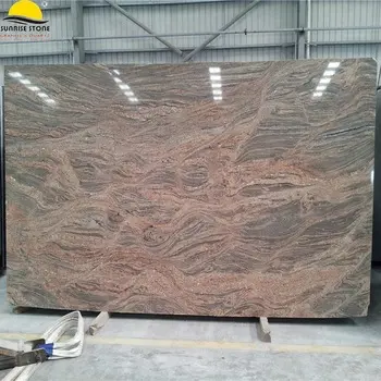 different kinds Juparana granites are available luxury pink granite Juparana Colombo polished gangsaw slab on sales