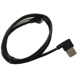 Cablenolink两个直角微型B公到双面USB 2.0 a型公充电器电缆