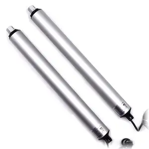 Atuador linear tubular elétrico, micro atuador linear de baixo ruído para abridor de portas e janelas