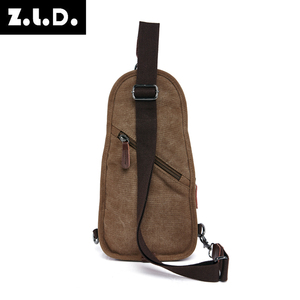 Color sólido barato bolsos de hombro al aire libre para hombre pequeño de hombro bolsas de <span class=keywords><strong>viaje</strong></span> bolsa - Product Image 3