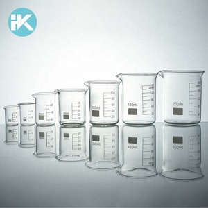 Huke personalizado borosilicato 3,3 de vidrio de 800 ml <span class=keywords><strong>vaso</strong></span> de precipitados con mango - Product Image 6