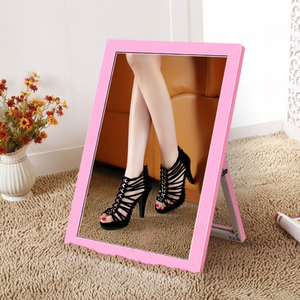 Wholesale Custom Wood Frame Foldable <strong>Tabletop</strong> Makeup <strong>Mirror</strong> Freestanding Desktop Vanity <strong>Mirror</strong> for Hotel B&amp;B Engineering Project - Product Image 3
