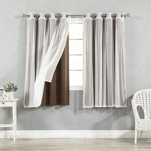 Fiesta decoración moderna térmica blanco Puerta <span class=keywords><strong>de</strong></span> cortina <span class=keywords><strong>de</strong></span> tela <span class=keywords><strong>remates</strong></span> - Product Image 1