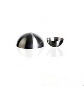 304グレードステンレス鋼ハーフスフィア200mm半球3mm厚さハーフラウンドボールAISI標準金属鋼 - Product Image 1