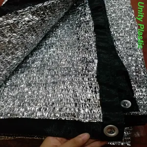 Jaring Aluminium Foil Musim Panas 4.3X6M, Jaring Naungan Aluminium, Jaring Bayangan Matahari, Jaring Shadow