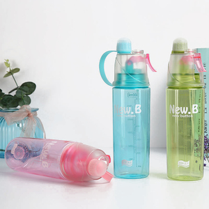 Online Online Shop BPA Free Creative Button Mist <strong>Spray</strong> <strong>Drinking</strong> <strong>Bottle</strong> Portable Atomizing Professional Sports Dual-use <strong>Bottle</strong> - Product Image 6