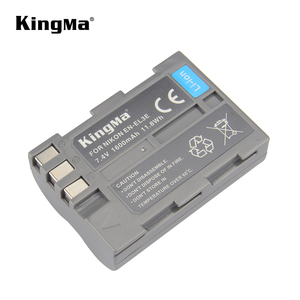 KingMa batería de la Cámara kit 2 paquete EN-EL3E batería y cargador usb dual para Nikon D50 D70 D70s d80 D90 D100 D200 D300 - Product Image 4