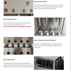 Máy bánh <span class=keywords><strong>pizza</strong></span> hình nón làm/electr bánh <span class=keywords><strong>pizza</strong></span> hình nón lò nướng/lò nướng bánh <span class=keywords><strong>pizza</strong></span> <span class=keywords><strong>cone</strong></span> hiển thị tủ - Product Image 6