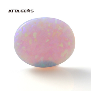 Oval corte 17A sintético fuego cabujón <span class=keywords><strong>de</strong></span> gemas <span class=keywords><strong>de</strong></span> <span class=keywords><strong>piedra</strong></span> - Product Image 1
