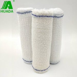Absorbent Surgical 100% Cotton <strong>Compressed</strong> Elastic Crepe Bandage, 2&quot; ,3&quot; ,4&quot;,6&quot; X 4.5m Size Gauze Bandage
