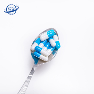 Médical de haute qualité bleu et blanc vide dur <span class=keywords><strong>galatine</strong></span> capsule taille 0 - Product Image 5