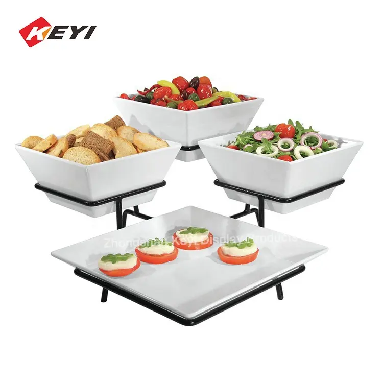 High Quality Custom Made Luxury Buffet Display Stand Food