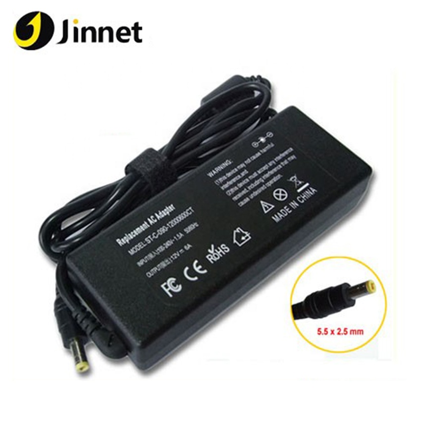 Jinnet адаптер переменного тока для ЖК дисплей Мониторы ТВ В 12 В 6A 4Pin DIN